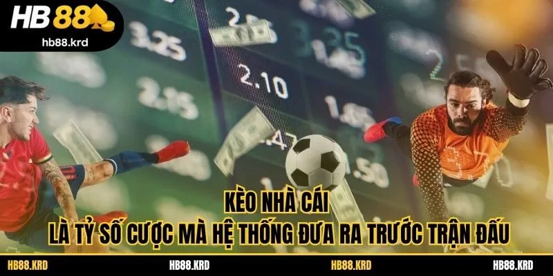 Kèo nhà cái là tỷ số cược mà hệ thống đưa ra trước trận đấu