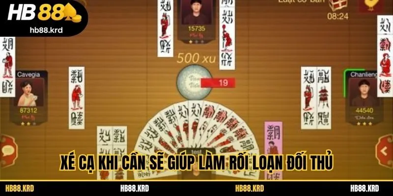 Xé cạ khi cần sẽ giúp làm rối loạn đối thủ