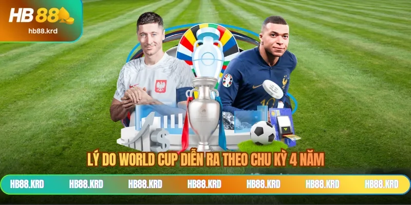 Lý do World Cup diễn ra theo chu kỳ 4 năm